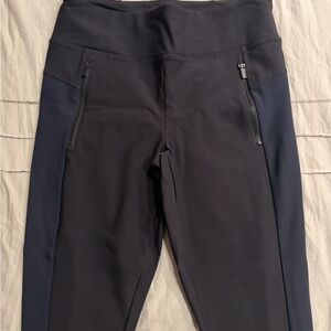 Athleta Black and Navy Leggings
